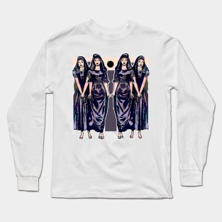 Four fearless sisters, grieving women strong and determined. Long Sleeve T-Shirt